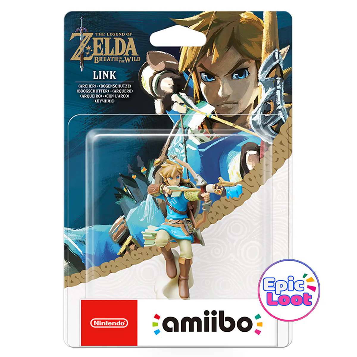 Amiibo Link Archer The Legend of Zelda: Breath of The Wild