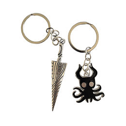 Pack 2 llaveros Hollow Knight y su aguijón