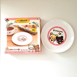 Plato de Rilakkuma y Korilakkuma 