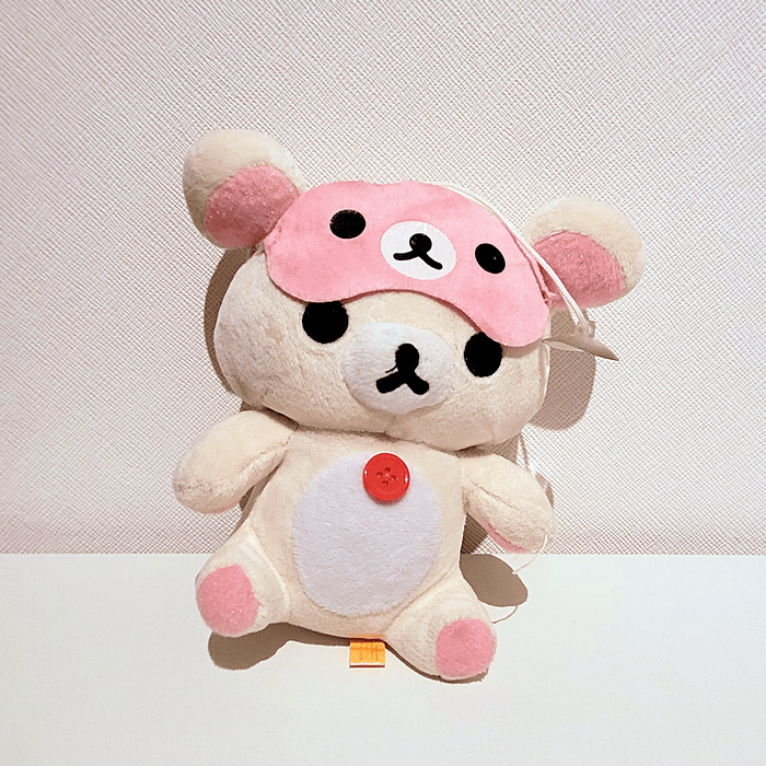 Peluche Korilakkuma con antifaz  1