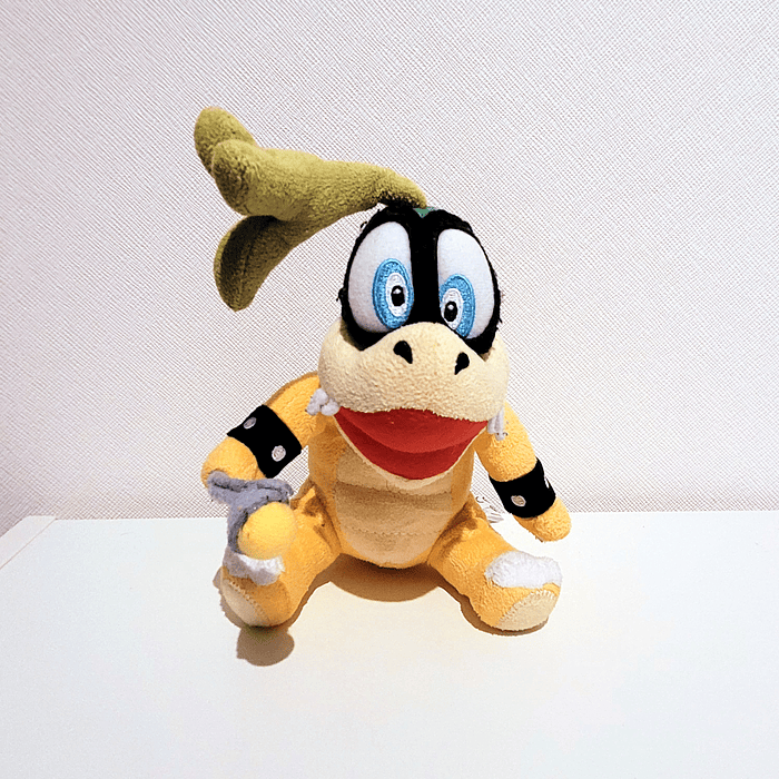 Peluche Iggy Koopa Super Mario Bros 1