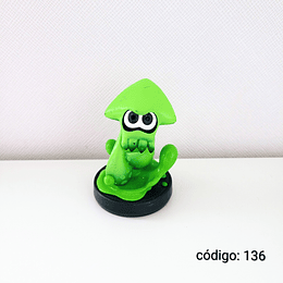 Amiibo Inkling Squid Green Splatoon 1