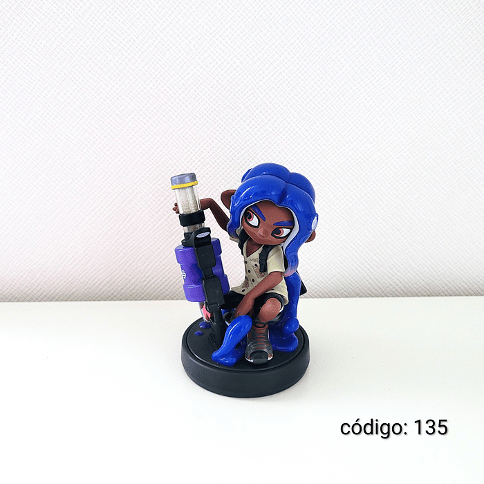 Amiibo Octoling Boy Blue Splatoon 3 1