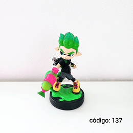 Amiibo Inkling Boy Neon Splatoon 2