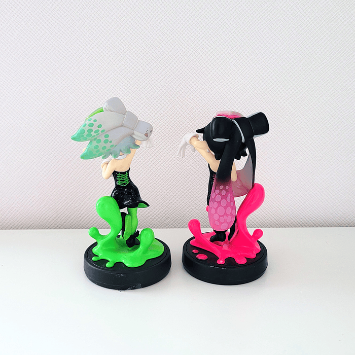 Pack Amiibo Callie y Marie Splatoon 1 2