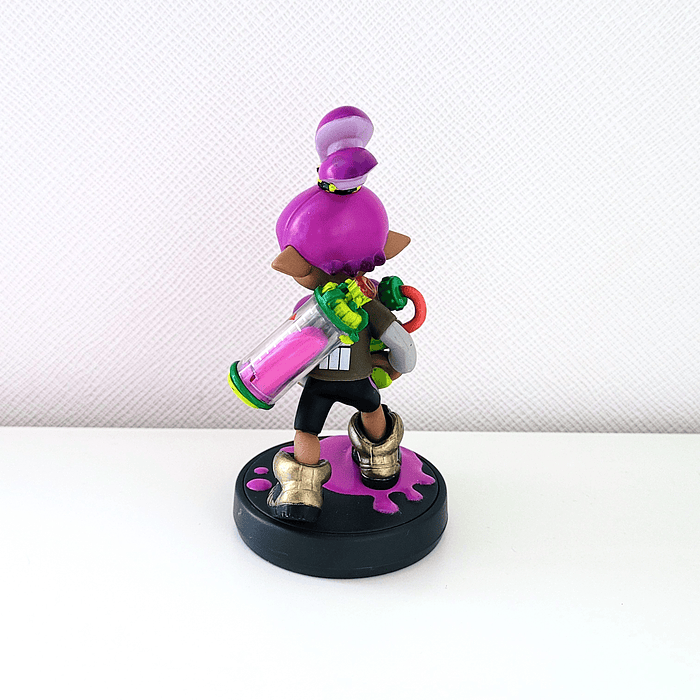 Amiibo Inkling Boy Purple Splatoon 1 2