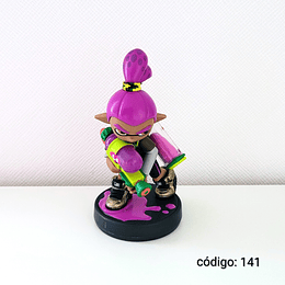 Amiibo Inkling Boy Purple Splatoon 1