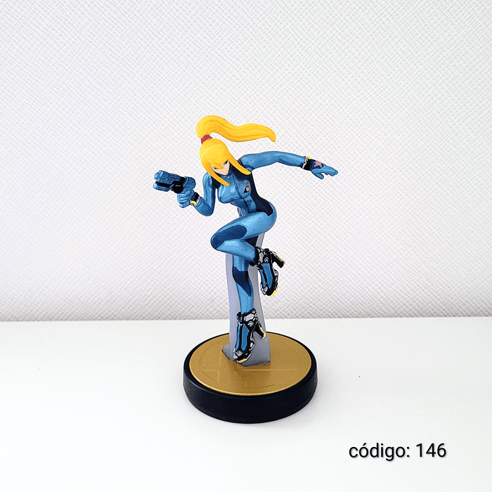Amiibo Zero Suit Samus Super Smash Bros 1