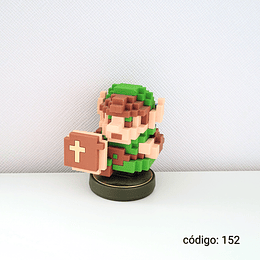 Amiibo Link 8 bits The Legend of Zelda