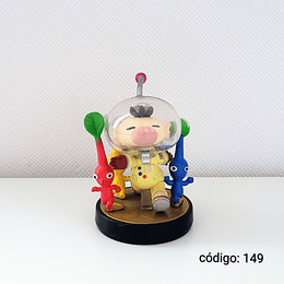 Amiibo Olimar Pikmin Super Smash Bros