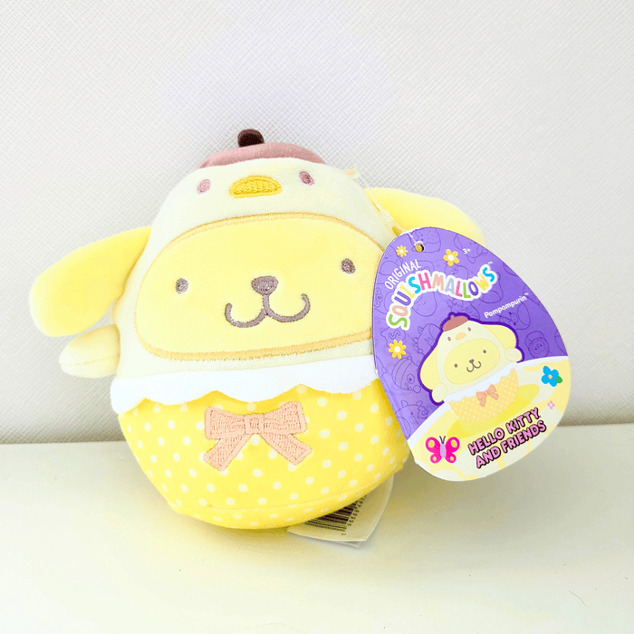Peluche Pompompurin Squishmallow 15 cm pajarito 1