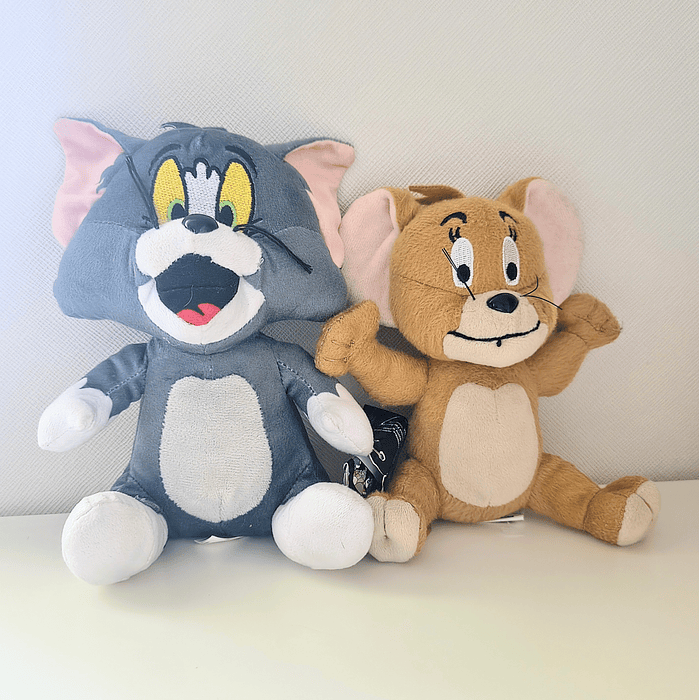 Set Peluches Tom y Jerry  1