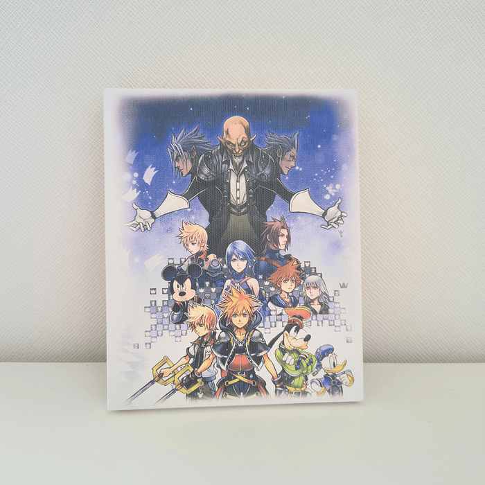 Cuadro Lienzo arte Kingdom Hearts  2