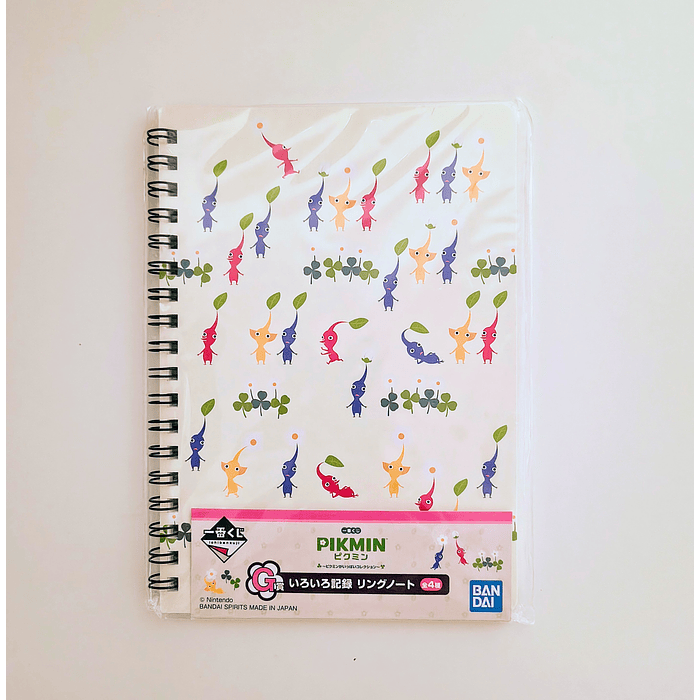Libreta Pikmin Ichiban Kuji 4