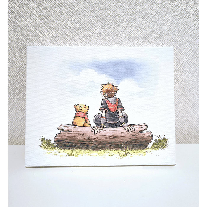 Cuadro Lienzo arte Kingdom Hearts  1