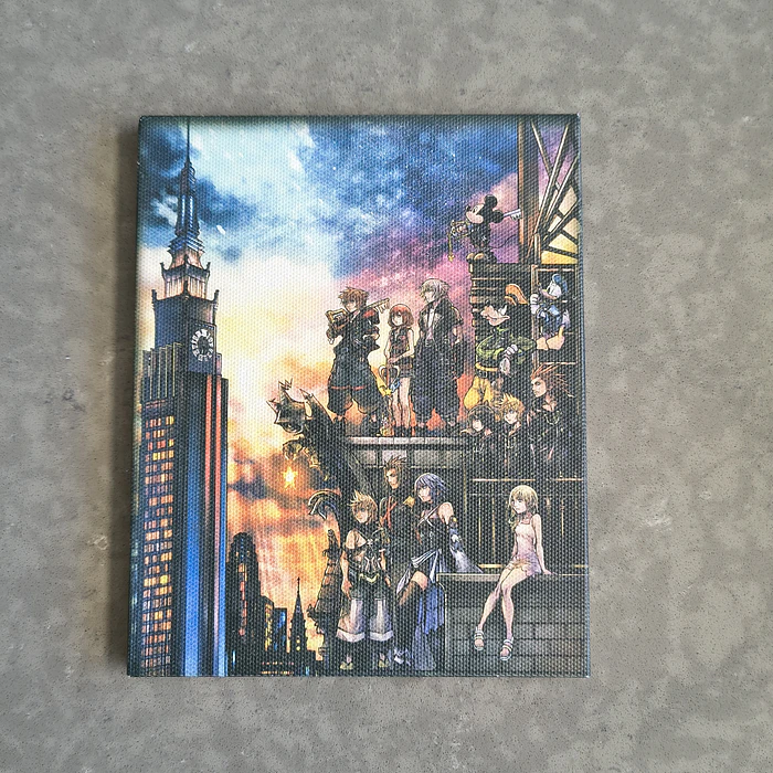 Cuadro Lienzo arte Kingdom Hearts  2