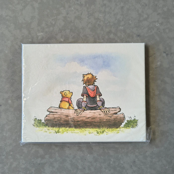 Cuadro Lienzo arte Kingdom Hearts  6