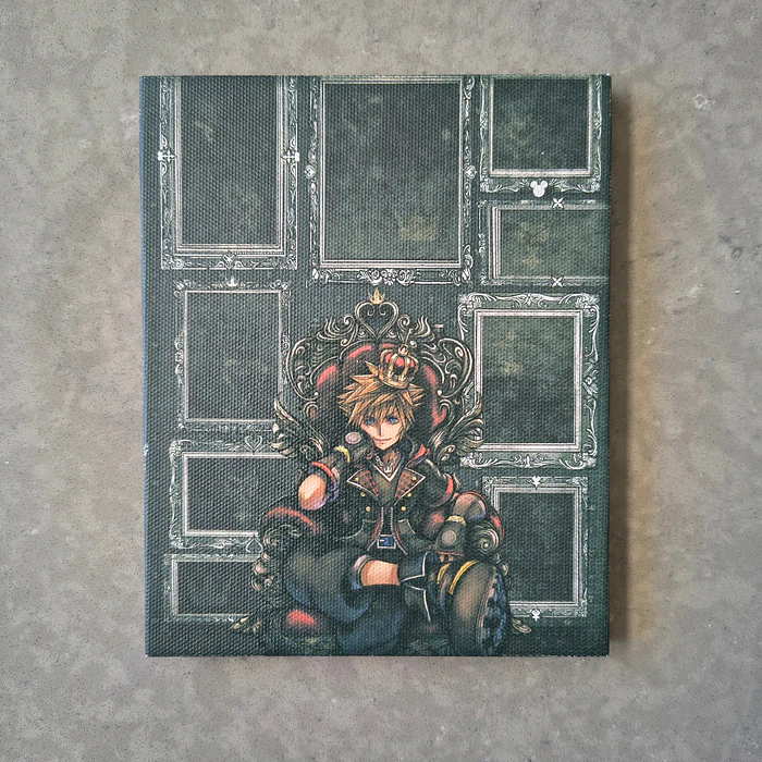 Cuadro Lienzo arte Kingdom Hearts  7