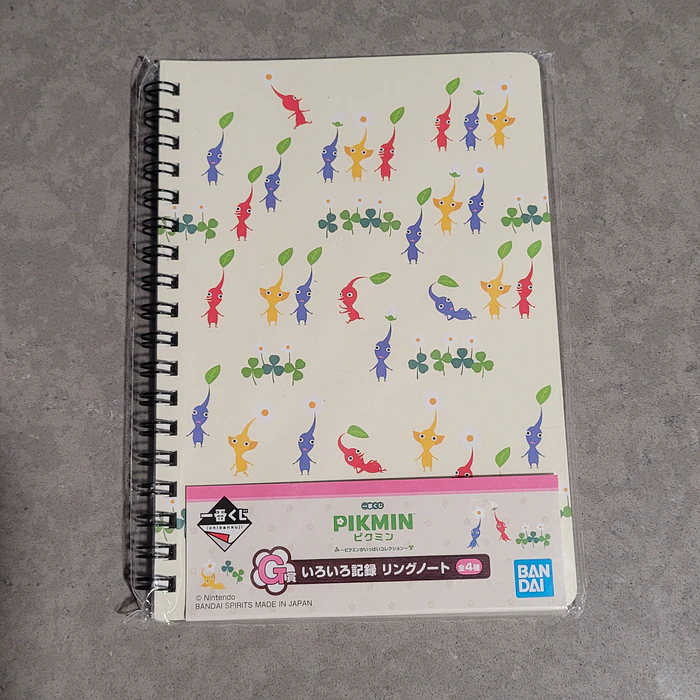 Libreta Pikmin Ichiban Kuji 2