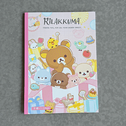 Libreta Rilakkuma Kawaii
