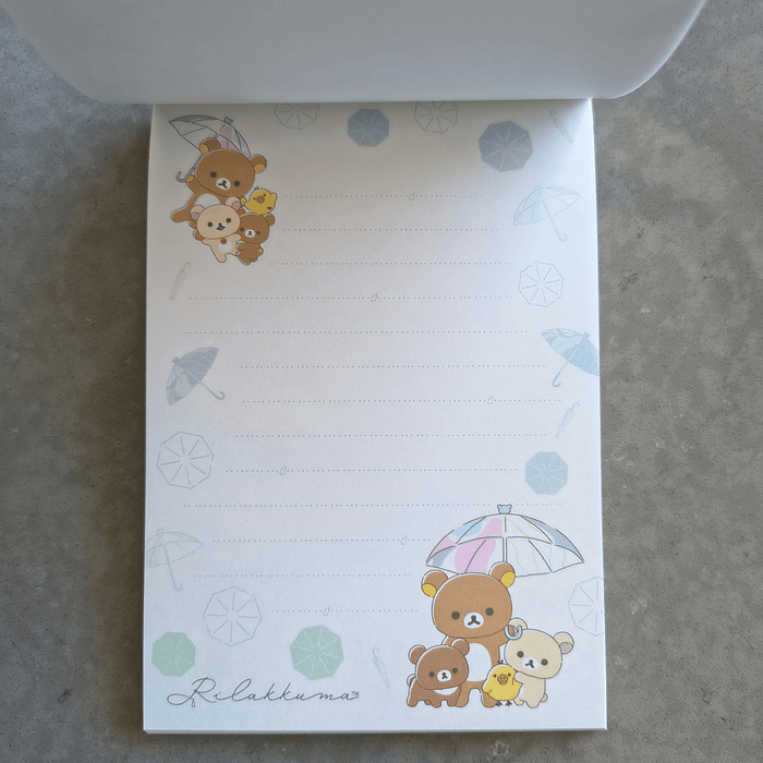 Block de notas Rilakkuma y sus amigos 3