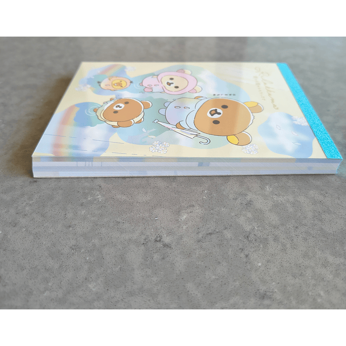 Block de notas Rilakkuma y sus amigos 4