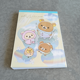 Block de notas Rilakkuma y sus amigos
