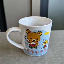 Taza Rilakkuma Diseño Veraniego de Sandía en Cerámica Kawaii