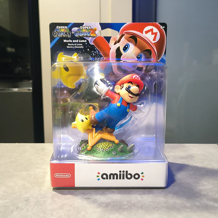 Amiibo Mario & Luma Super Mario Galaxy + envío gratis