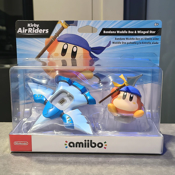 Amiibo Bandana Waddle Dee & Winged Star Kirby Air Riders