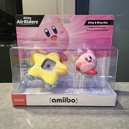 Amiibo Kirby & Warp Star Kirby Air Riders