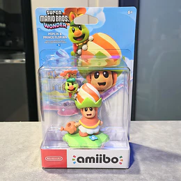 Amiibo Poplin & Prince Florian Super Mario Bros Wonder
