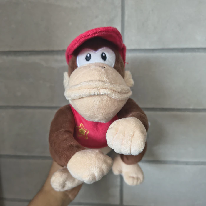 Peluche Diddy Kong Super Mario Bros 1