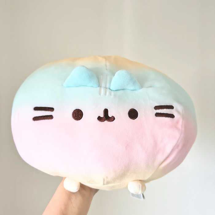 Peluche Pusheen arcoiris round  1