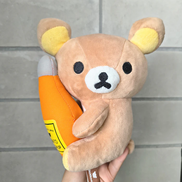 Peluche Rilakkuma con botella ketchup 4