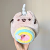 Peluche Pusheen Unicornio largo con una donut arcoiris 4