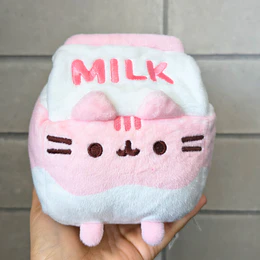 Peluche Pusheen cajita de leche Milk