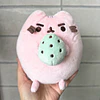 Peluche Pusheen Pusheenosaurus de pie con huevo 1