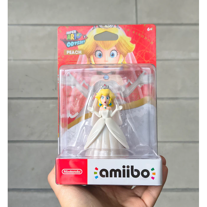 Amiibo Peach Novia Super Mario Odyssey 2