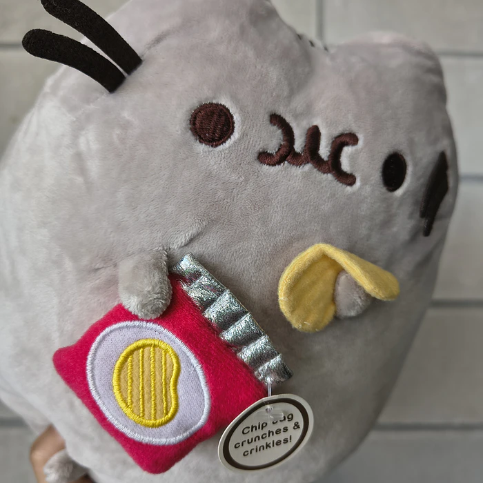 Peluche Pusheen con papas fritas 2