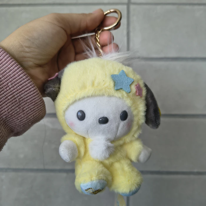 Llavero Peluche Pochacco Sanrio stars 3