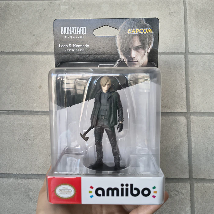 Pack Amiibo Leon y Grace Resident Evil Biohazard Requiem 1