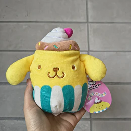 Peluche Pompompurin Cupcake Squishmallow Sanrio