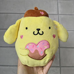 Peluche Pompompurin Valentine's – Squishmallows x Sanrio