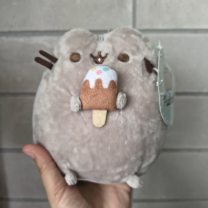 Peluche Pusheen Paleta de helado con chocolate 1