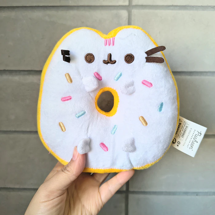 Peluche Pusheen White Donut Squisheen  15 cm 1