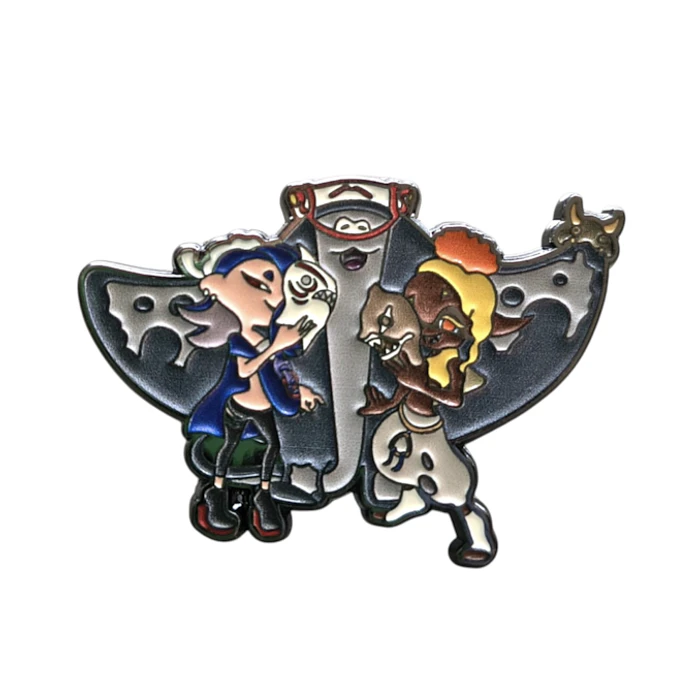 Pin Clan Surimi Frye, Shiver y Big Man Splatoon