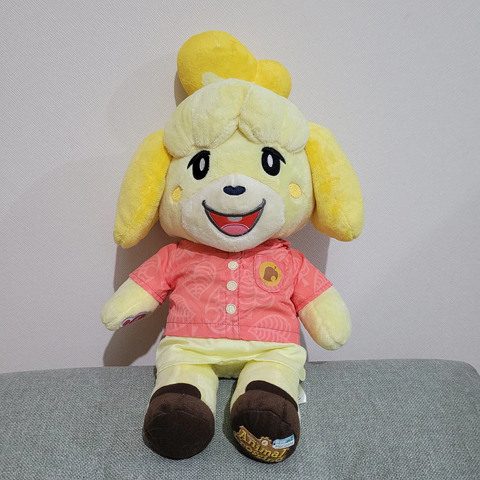 Peluche Canela Isabelle Animal Crossing BAB 40 cm 1