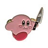 Pin Kirby con cuchillo  1