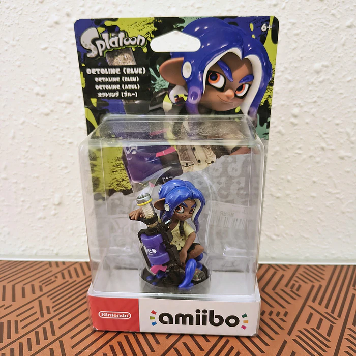 Amiibo Octoling Boy Blue Splatoon 3 2